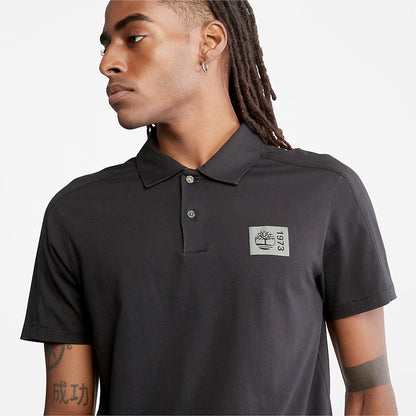 Timberland Customer Favorite - TimberFresh™ Supima® Cotton Polo Shirt for Men in Black