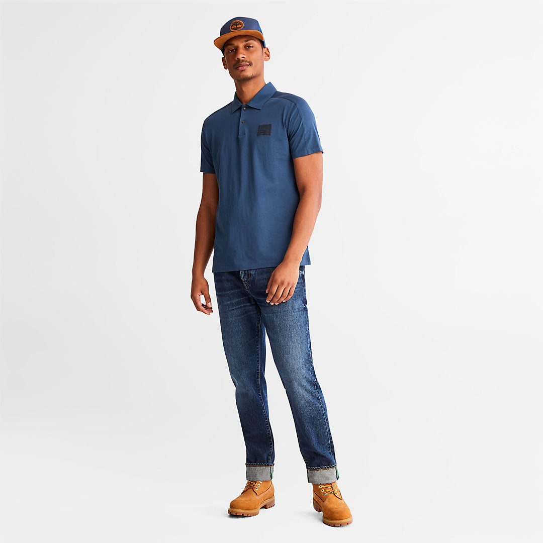 Timberland Best Seller - TimberFresh™ Supima® Cotton Polo Shirt for Men in Blue