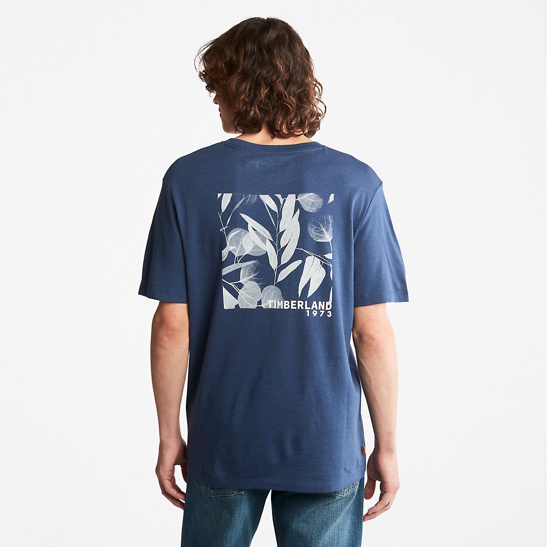 Timberland Customer Favorite - Refibra™ Technology T-Shirt for Men in Blue