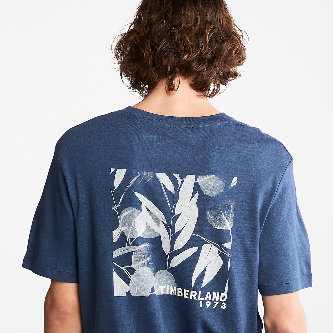 Timberland Customer Favorite - Refibra™ Technology T-Shirt for Men in Blue