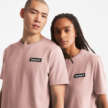 Timberland Great Value - All Gender Heavyweight Badge T-Shirt in Pink