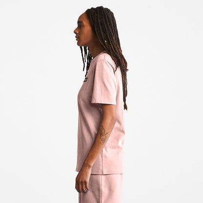 Timberland Great Value - All Gender Heavyweight Badge T-Shirt in Pink
