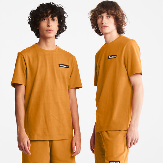 Timberland New - All Gender Heavyweight Badge T-Shirt in Orange