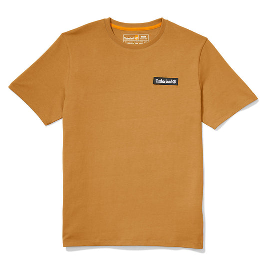 Timberland Hot Sale - All Gender Heavyweight Badge T-Shirt in Yellow