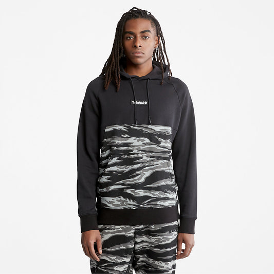 Timberland Smart Buy - White Tiger Print Hoodie for Men in Camo