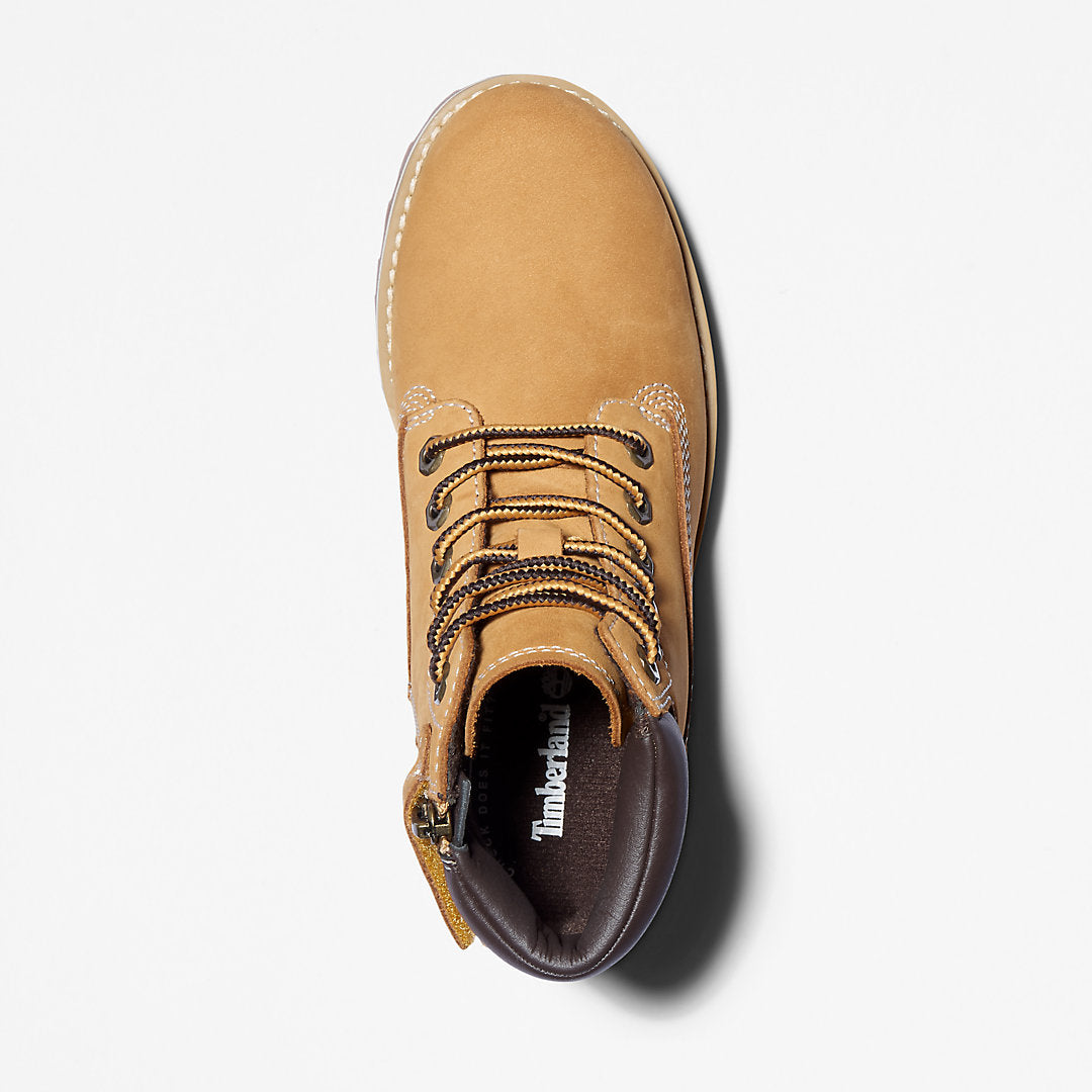 Timberland New - Courma 6 Inch Side-Zip Boot for Youth in Yellow