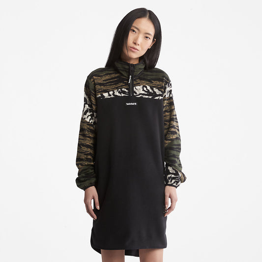 Timberland New - Chinese New Year Fleece Dress for Women in Black