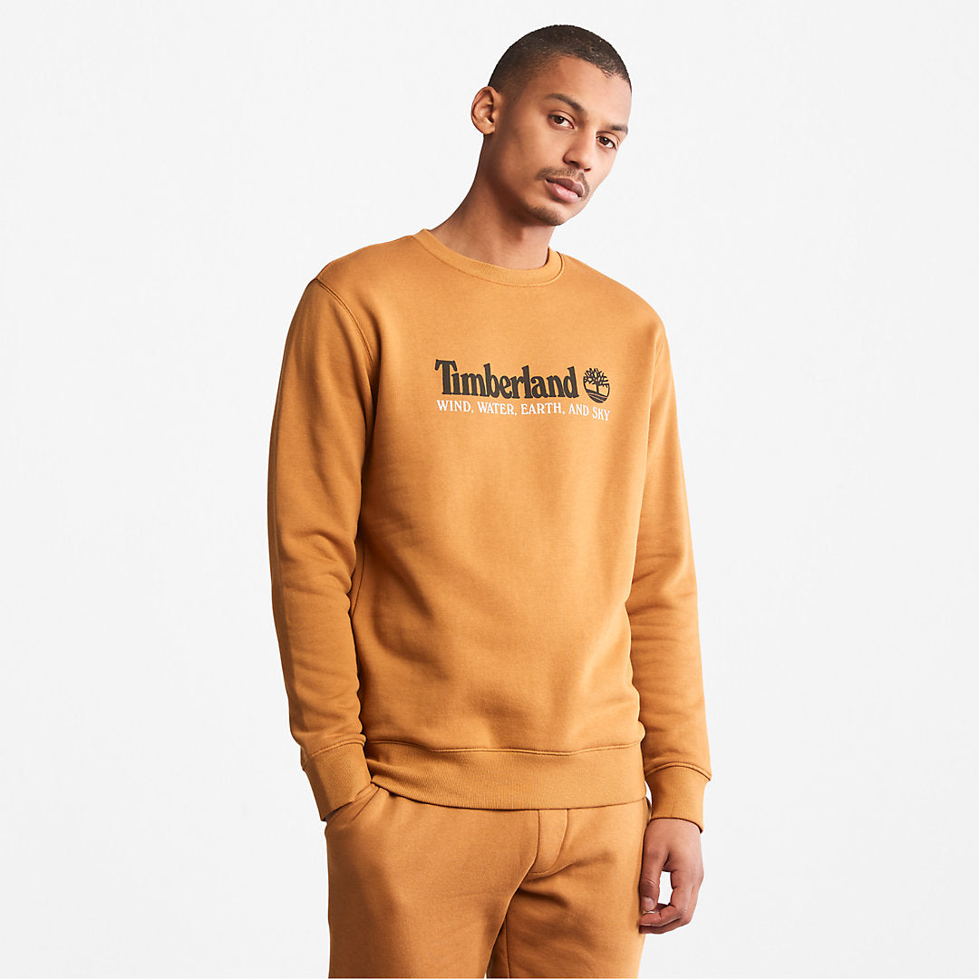 Timberland Latest - Wind, Water, Earth and Sky™ Sweatshirt for Men in Yellow