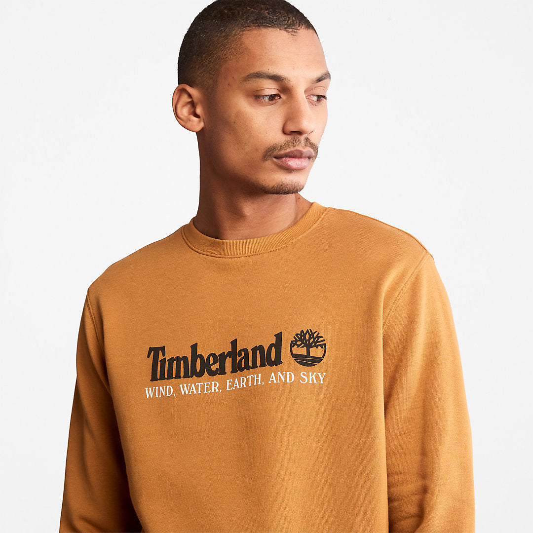 Timberland Latest - Wind, Water, Earth and Sky™ Sweatshirt for Men in Yellow