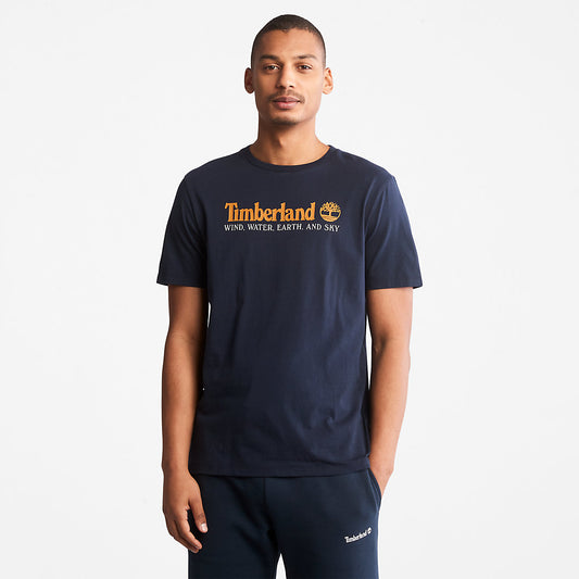 Timberland Deals - Wind, Water, Earth and Sky™ T-Shirt for Men in Navy