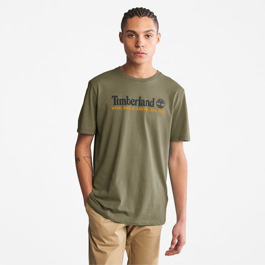 Timberland Recommended - Wind, Water, Earth and Sky™ T-Shirt for Men in Dark Green