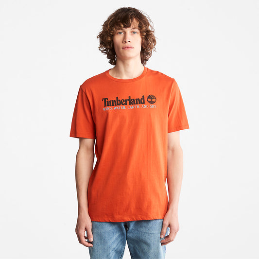 Timberland Premium - Wind, Water, Earth and Sky™ T-Shirt for Men in Orange