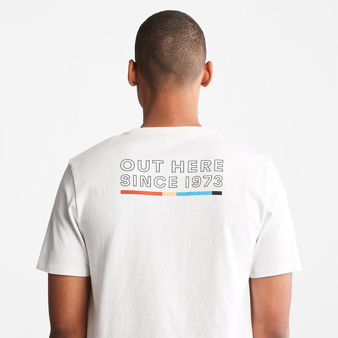 Timberland Premium - Outdoor Archive T-Shirt for Men in White