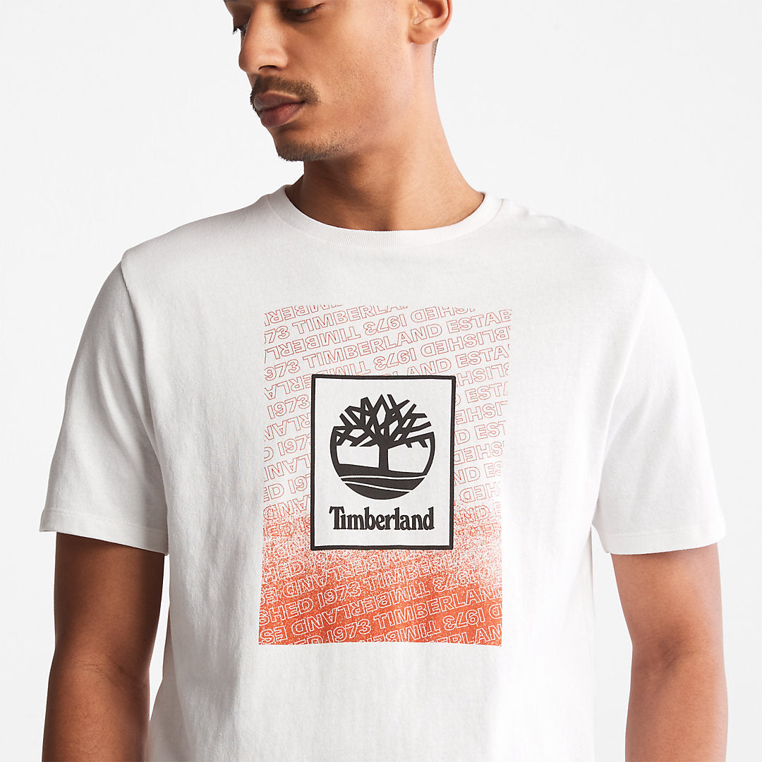 Timberland Premium - Outdoor Archive T-Shirt for Men in White