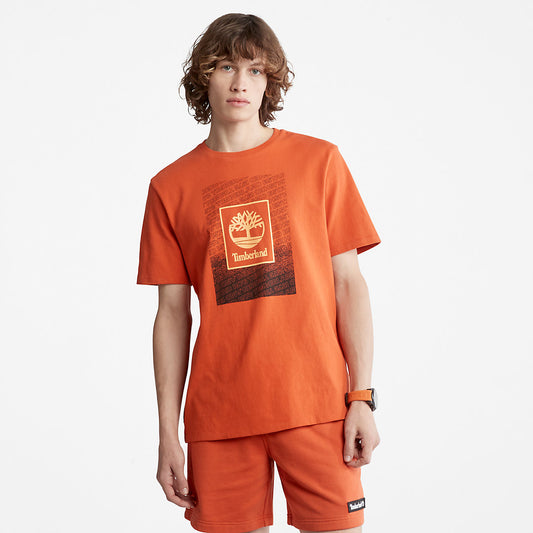 Timberland Smart Buy - Outdoor Archive T-Shirt for Men in Orange