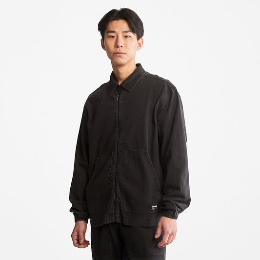Timberland Smart Buy - Progressive Utility Light Denim Jacket for Men in Black
