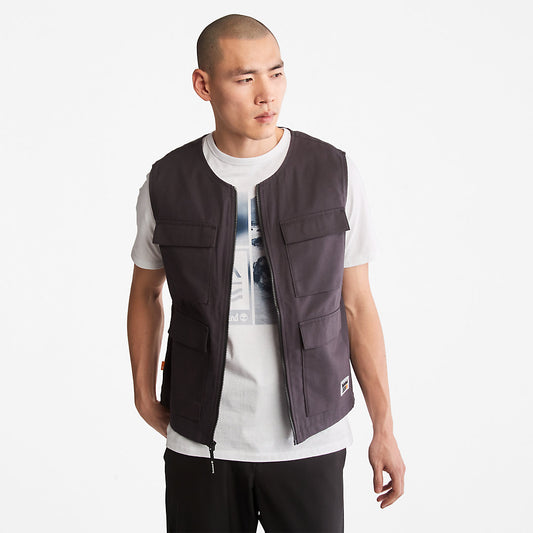 Timberland Latest - Progressive Utility Multi-Pocket Gilet for Men in Black