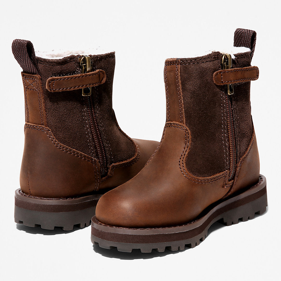 Timberland Special Offer - Courma Kid Warm Boot for Toddler in Dark Brown