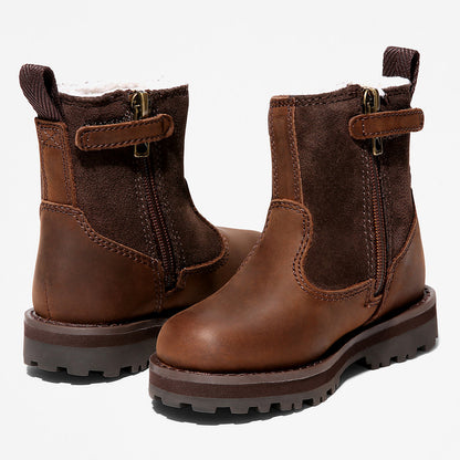Timberland Special Offer - Courma Kid Warm Boot for Toddler in Dark Brown