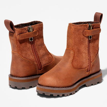 Timberland Deals - Courma Kid Warm Boot for Toddler in Brown