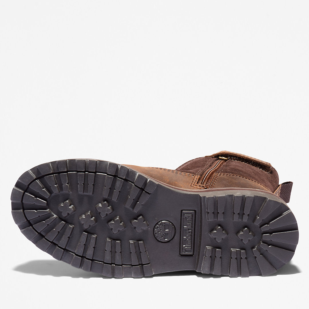 Timberland Best Seller - Courma Kid Lined Boot for Junior in Dark Brown