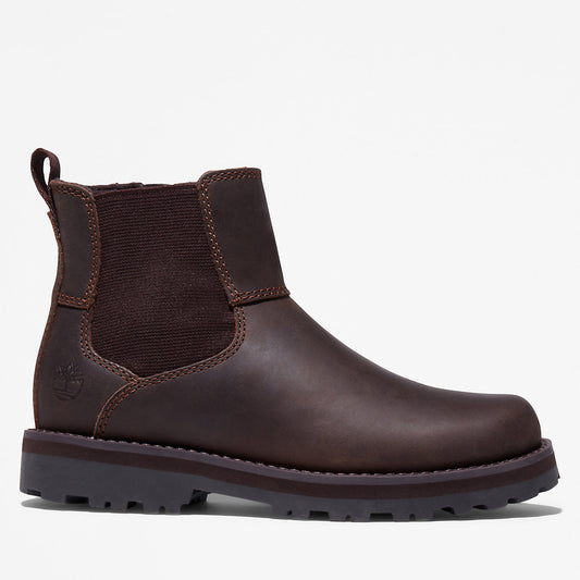 Timberland Exclusive - Courma Kid Chelsea Boot for Junior in Dark Brown