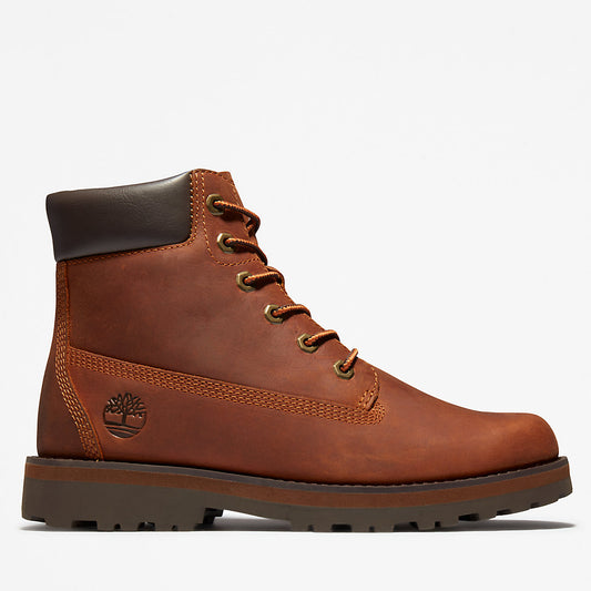 Timberland Signature - Courma Kid 6 Inch Side-zip Boot for Junior in Brown