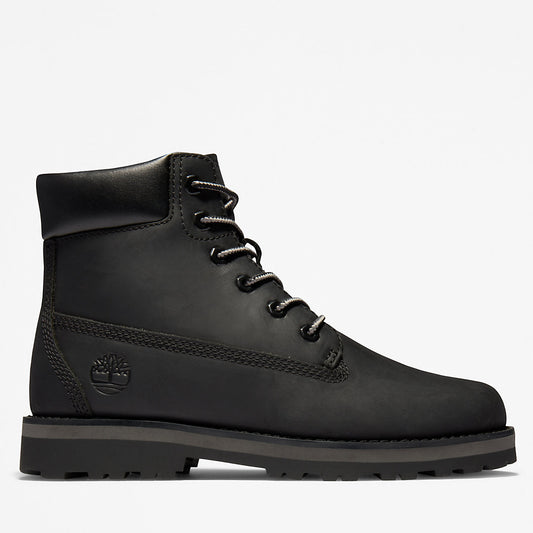 Timberland Best Seller - Courma Kid 6 Inch Side-zip Boot for Junior in Black