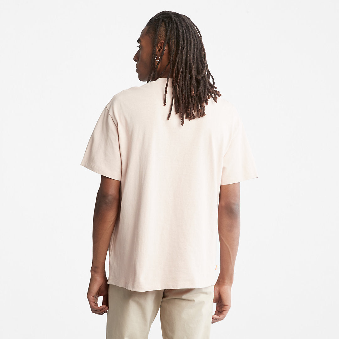 Timberland Popular - Progressive Utility Multi-pocket T-Shirt for Men in Pink