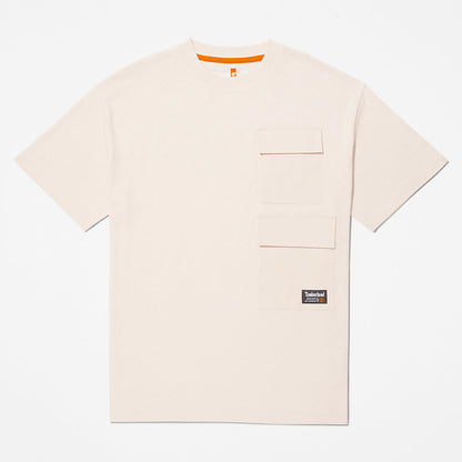 Timberland Popular - Progressive Utility Multi-pocket T-Shirt for Men in Pink