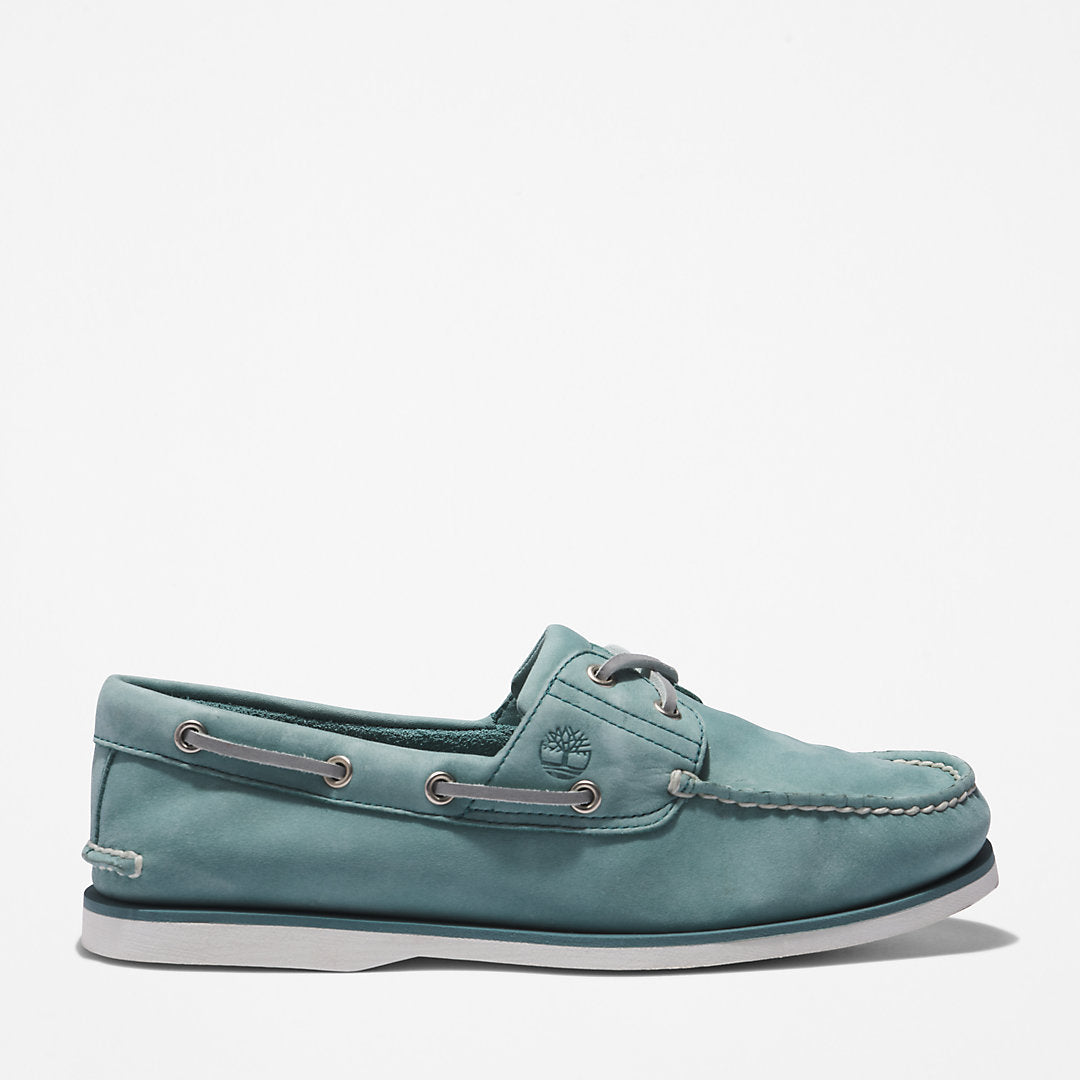 Timberland Discount - Timberland® 2-Eye Classic Boat Shoe for Men in Light Blue