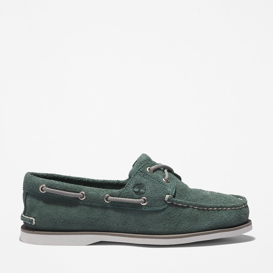 Timberland Trusted - Timberland® 2-Eye Classic Boat Shoe for Men in Green