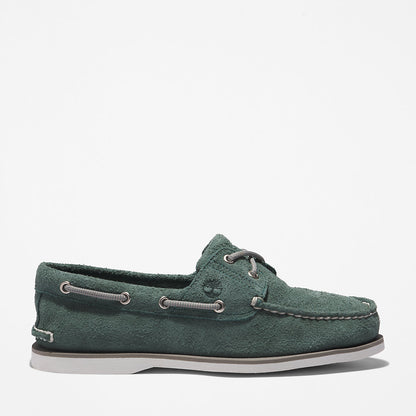 Timberland Trusted - Timberland® 2-Eye Classic Boat Shoe for Men in Green