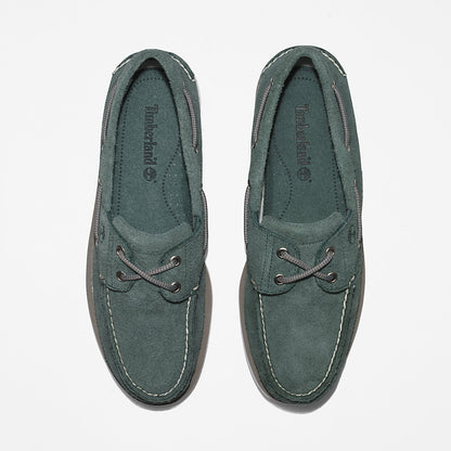 Timberland Trusted - Timberland® 2-Eye Classic Boat Shoe for Men in Green