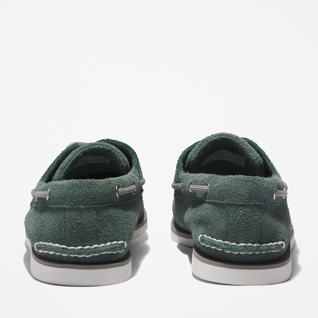 Timberland Trusted - Timberland® 2-Eye Classic Boat Shoe for Men in Green