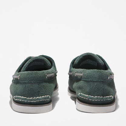 Timberland Trusted - Timberland® 2-Eye Classic Boat Shoe for Men in Green