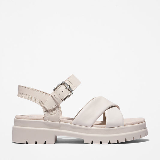 Timberland New - London Vibe Ankle-strap Sandal for Women in White
