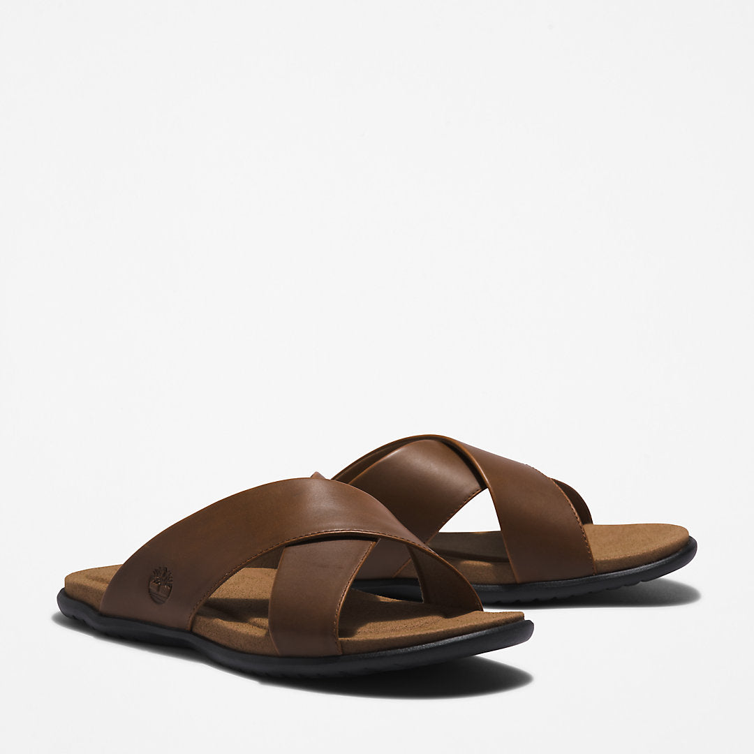 Timberland Premium - Kesler Cove Cross-band Sandal for Men in Brown