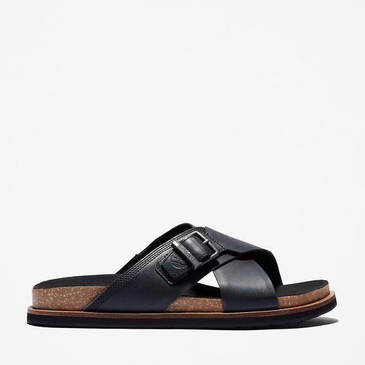 Timberland Everyday - Amalfi Vibes Cross Slide Sandal for Men in Black