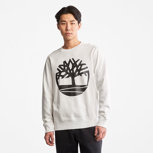 Timberland Trusted - Core Tree Logo Sweatshirt for Men in White