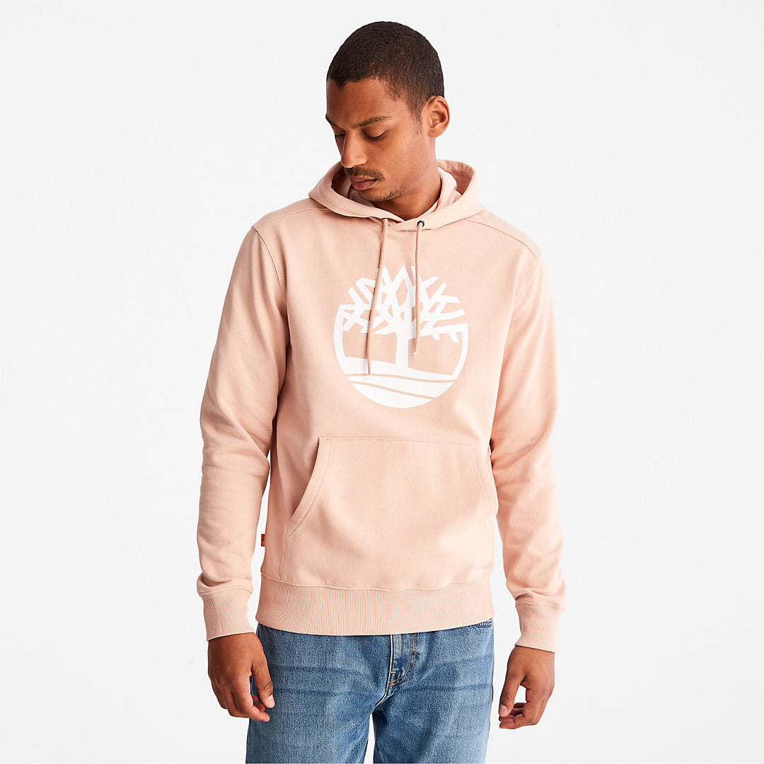 Timberland Featured - Timberland® Tree-Logo Hoodie for Men in Pink