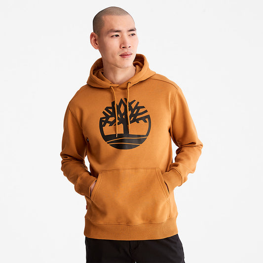Timberland Premium - Core Tree Logo Hoodie for Men in Yellow