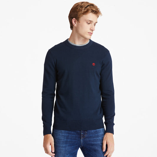 Timberland Latest - Williams River Organic Cotton Sweater for Men in Navy