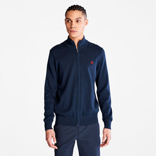 Timberland Popular - Williams River Full-Zip Sweater for Men in Navy