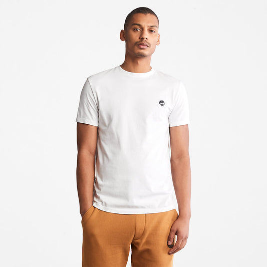 Timberland Customer Favorite - Dunstan River Crew Tee for Men in White