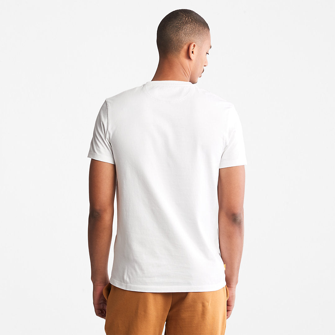 Timberland Customer Favorite - Dunstan River Crew Tee for Men in White