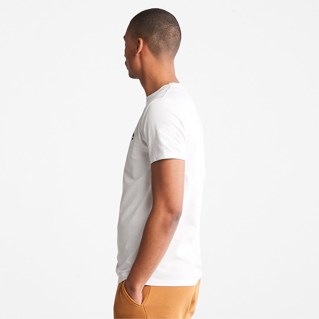 Timberland Customer Favorite - Dunstan River Crew Tee for Men in White