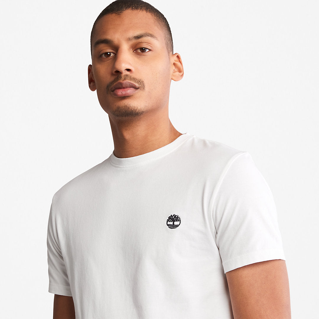 Timberland Customer Favorite - Dunstan River Crew Tee for Men in White