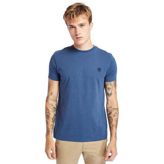 Timberland Quality - Dunstan River Crew Tee for Men in Navy