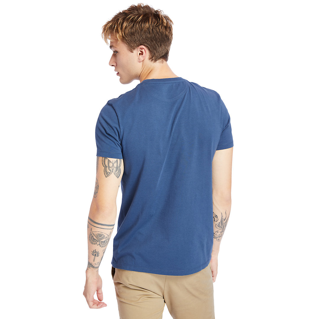 Timberland Quality - Dunstan River Crew Tee for Men in Navy